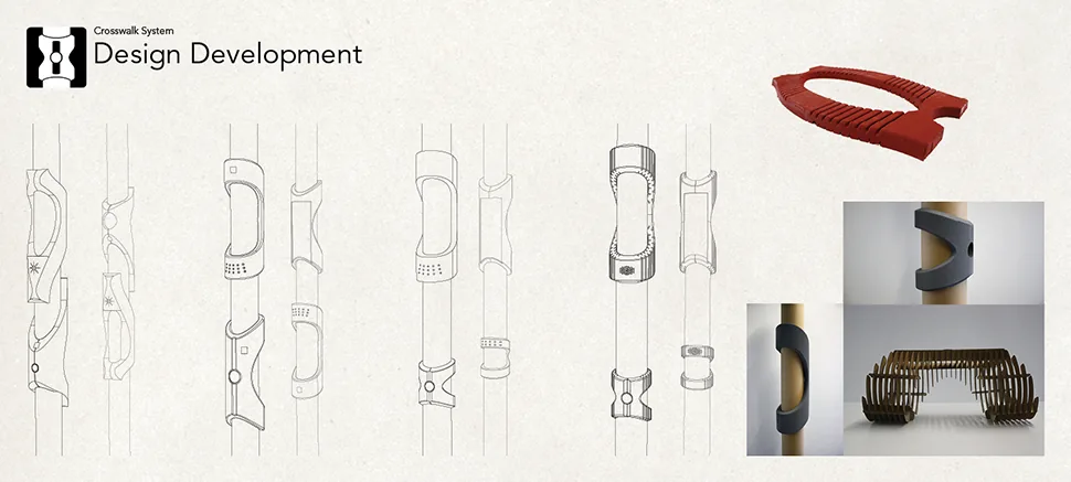 Design development — 3D studies and physical models