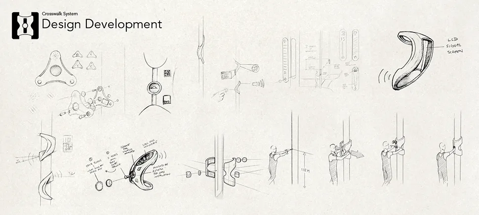 Design development — ideation sketches