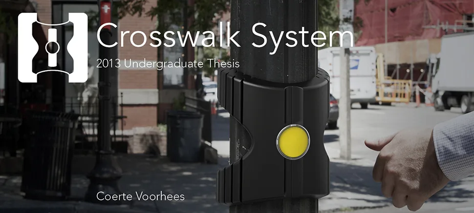 Crosswalk System — thesis cover