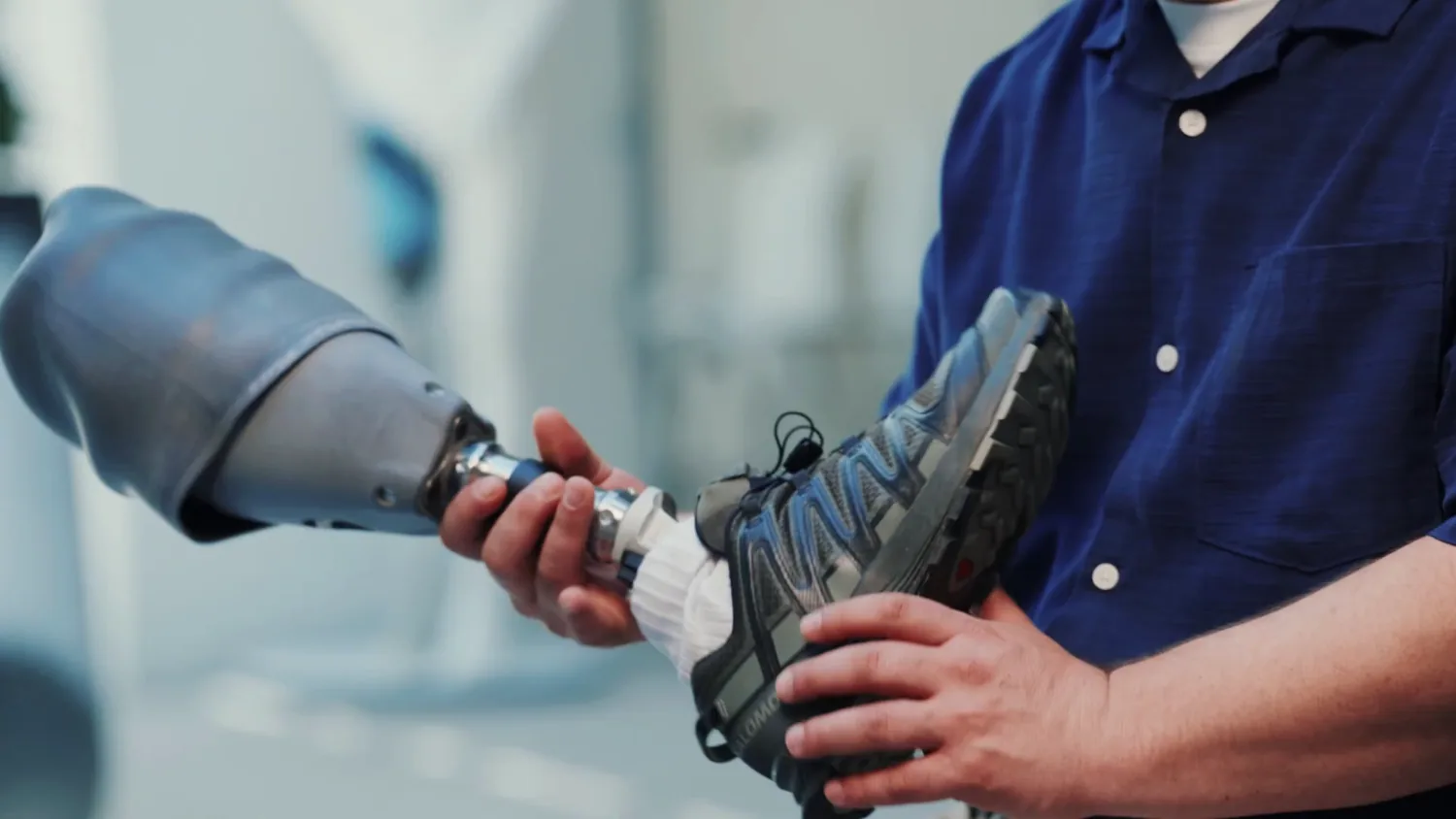 The definitive socket — delivered to the patient