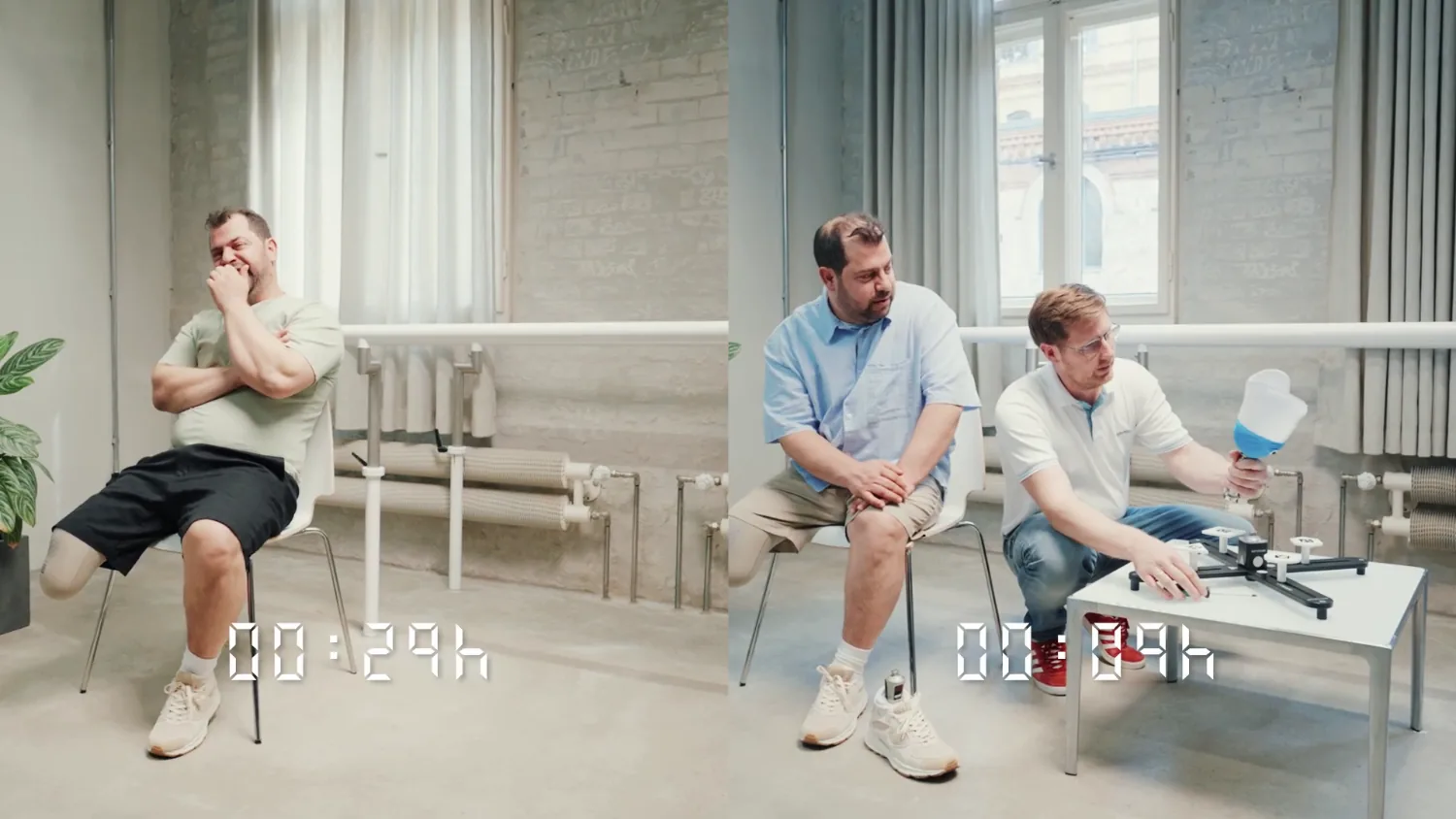 Workflow comparison — Traditional Process 00:29h vs TransferScan 00:09h