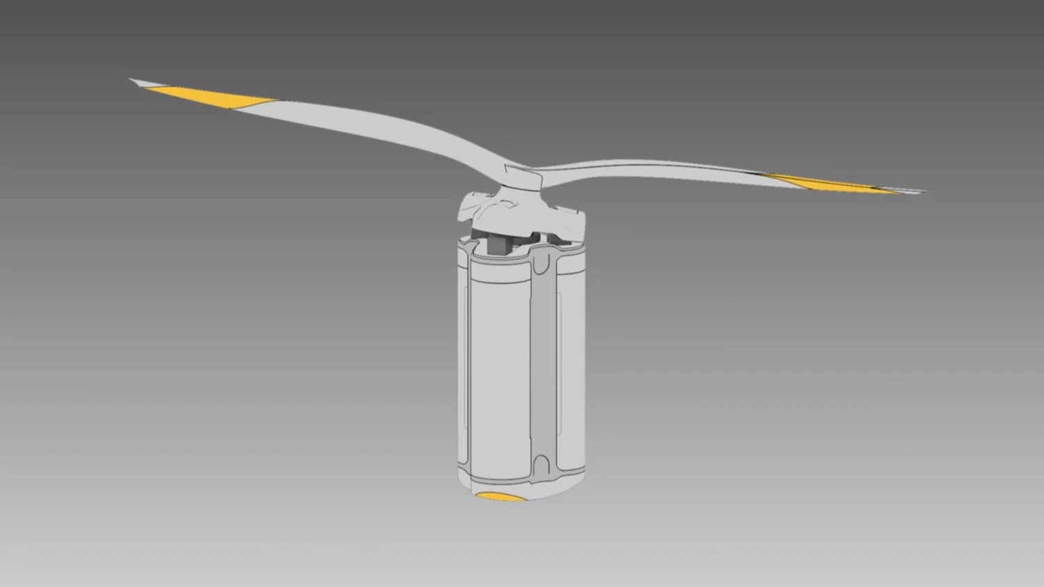 PARAGON — functional render, variable-pitch rotor