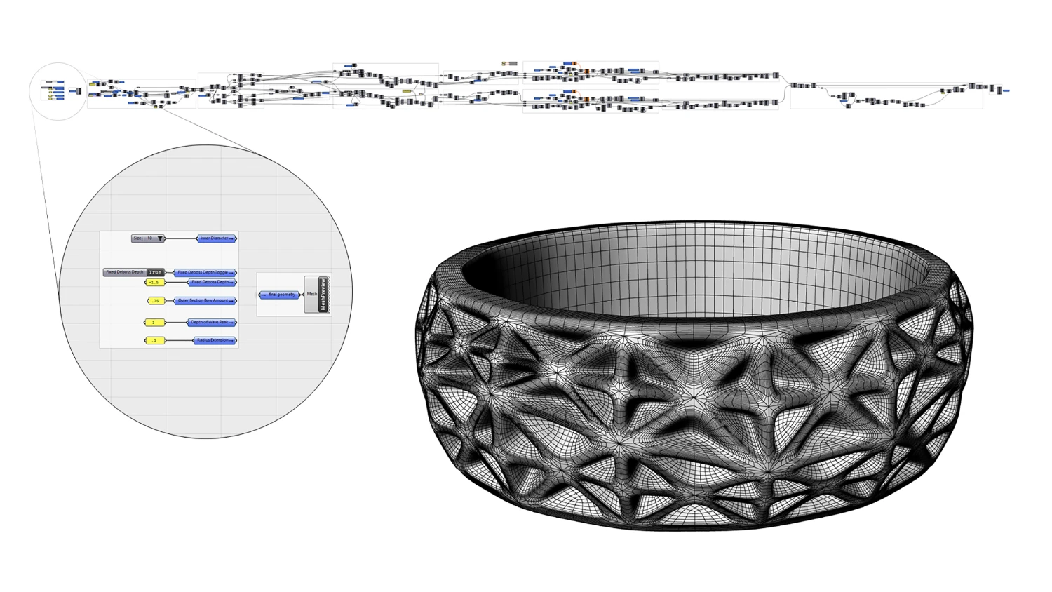 Tidal Ring — Grasshopper algorithm