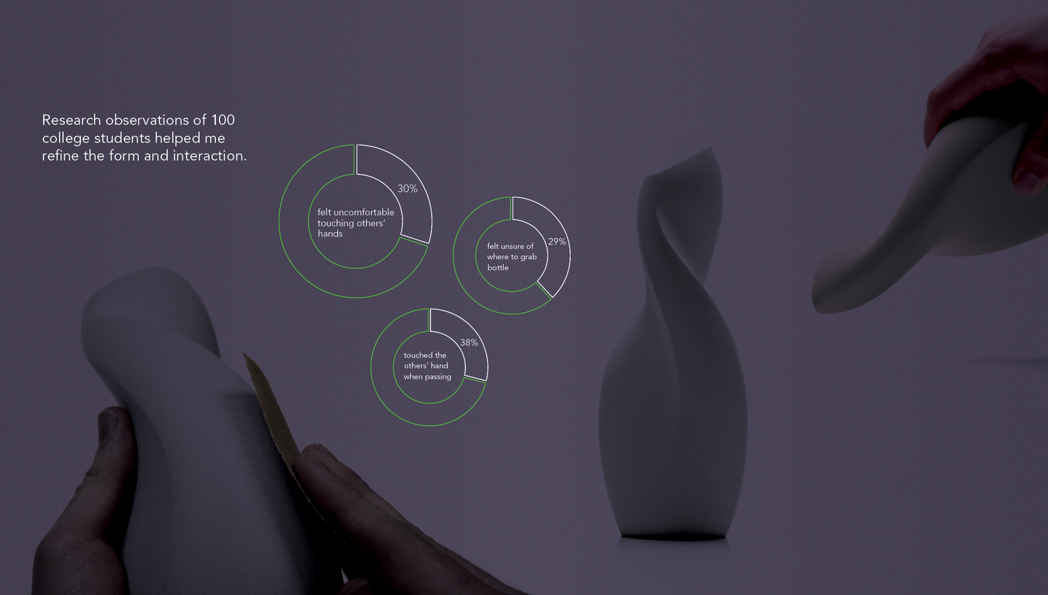 Digital workflow — physical model scanned to mesh to final solid